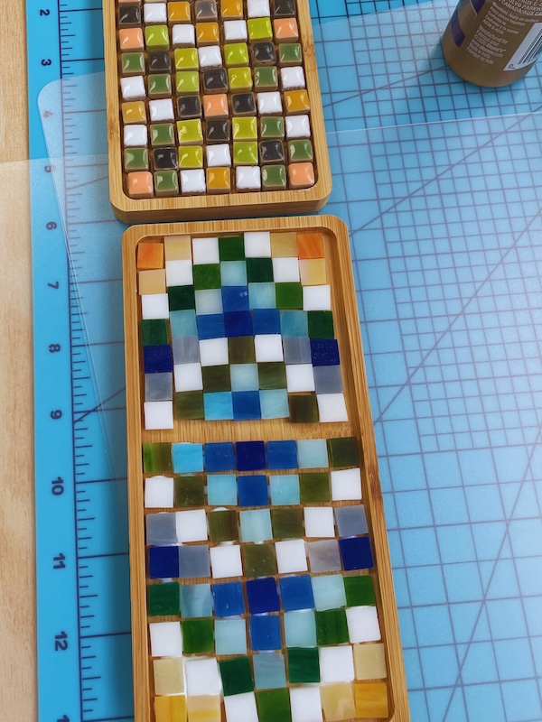 Mini tile mosaics craft